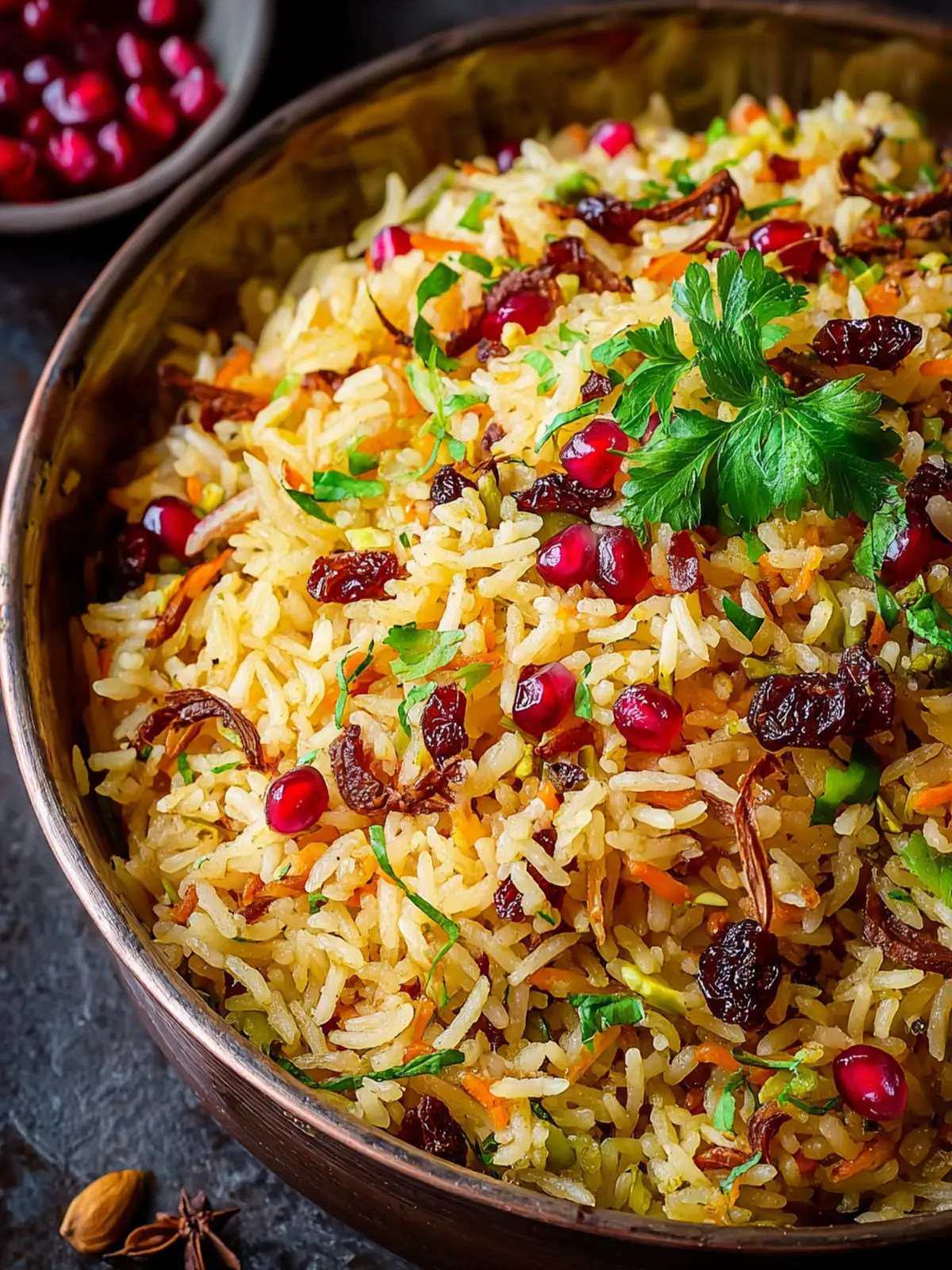 Aromatic Jeweled Rice Pilaf: Elevate Your Dinner Game First Image