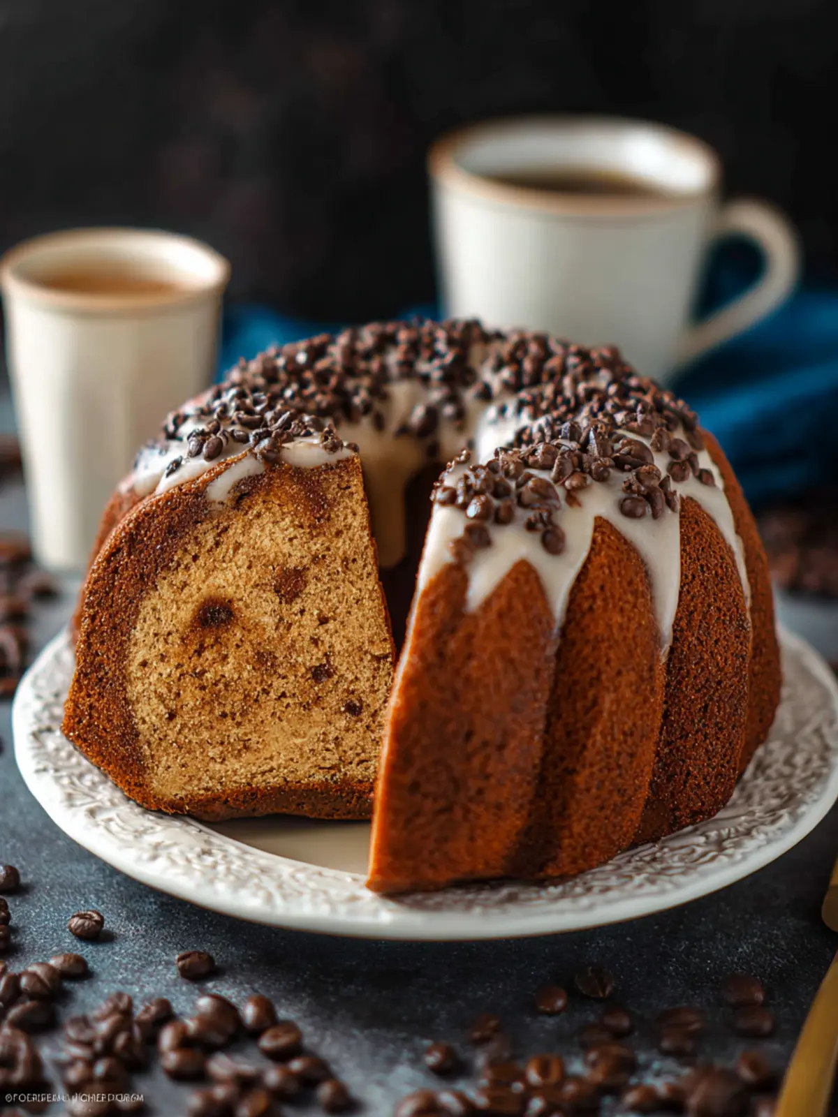 Coffee Bundt Cake First Image