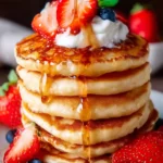 Almond Milk Pancakes First Image