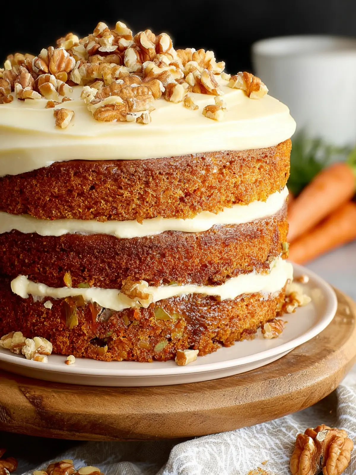 Air Fryer Carrot Cake First Image