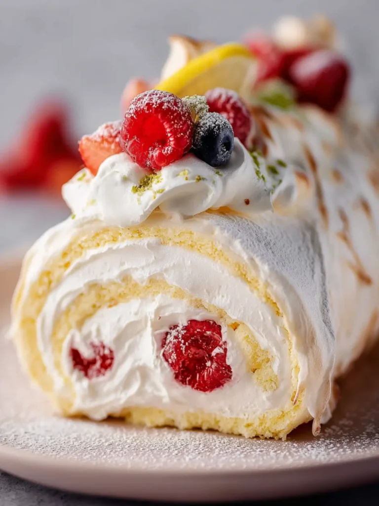 Meringue Roulade First Image