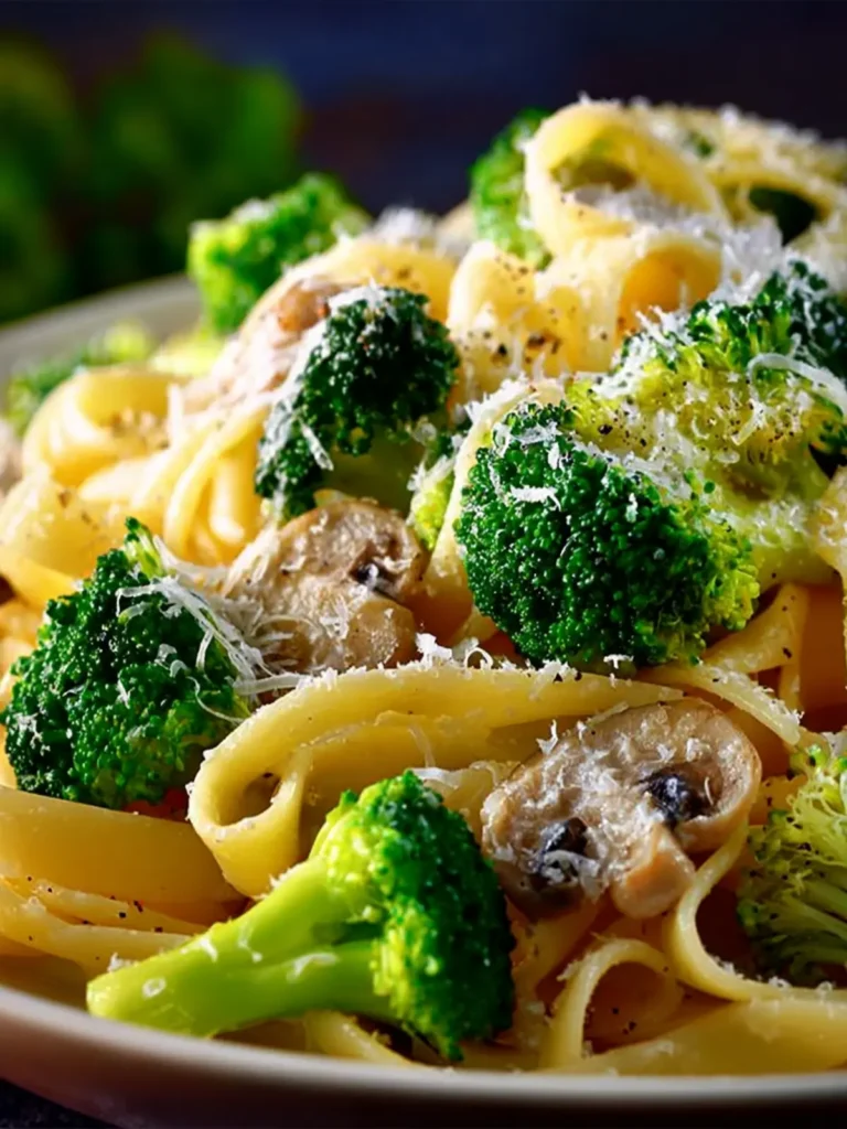 Easy Parmesan Pasta with Broccoli First Image
