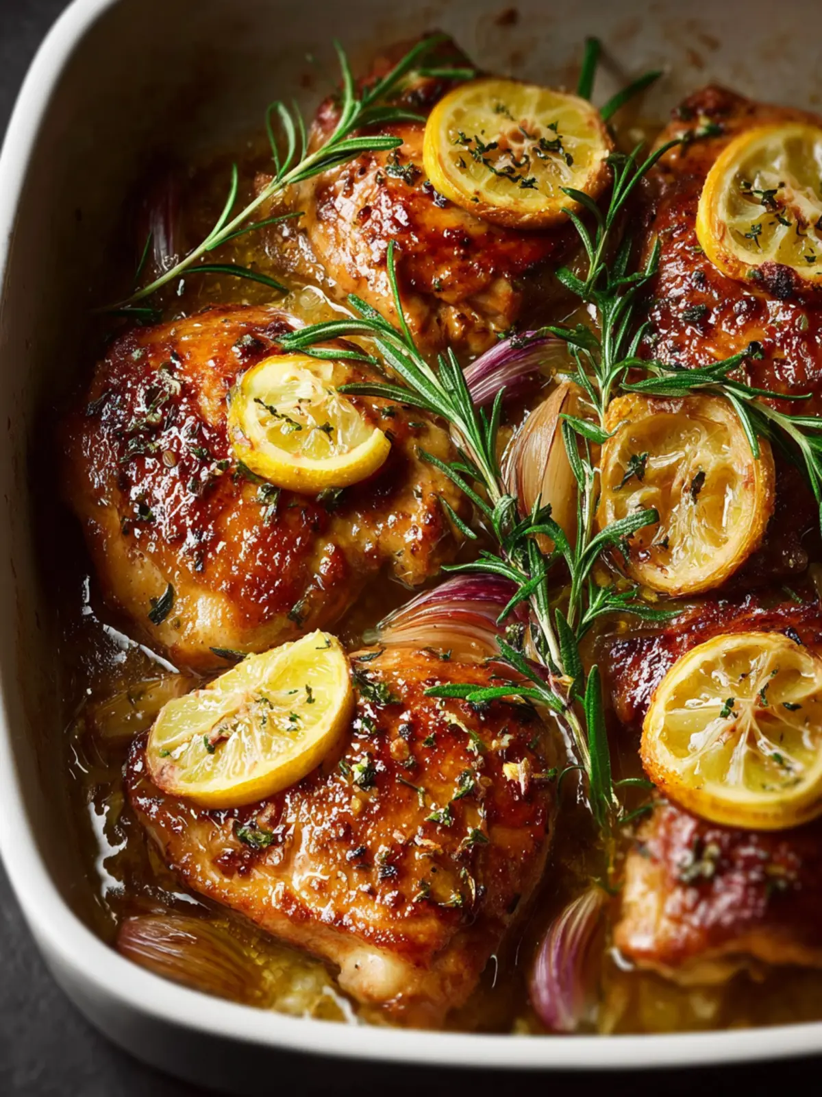Lemon Rosemary Chicken Recipe First Image